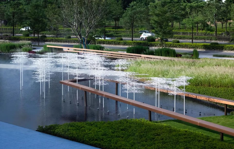 中洲·南麓院丨中国惠州丨GND 杰地景观-19