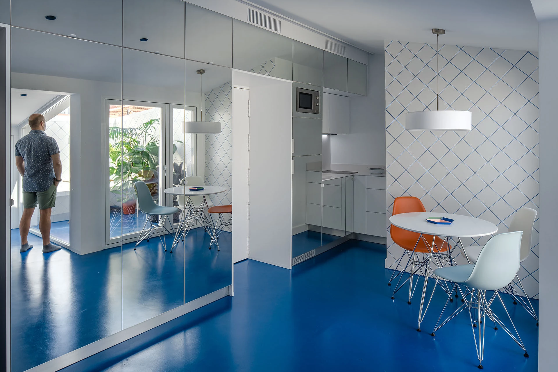 马德里市中心的明亮海滩屋丨西班牙马德里丨gon architects-40