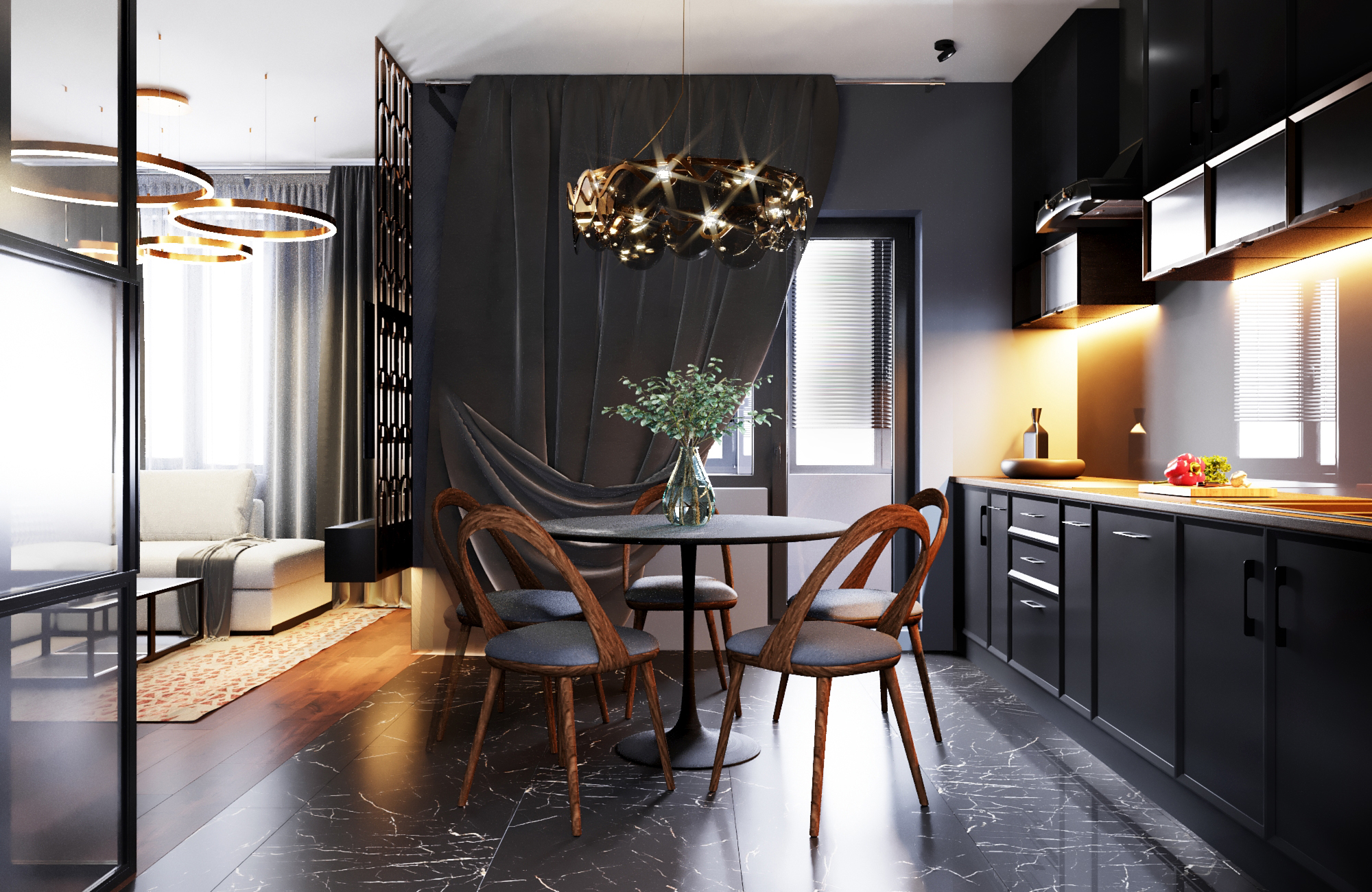 Golden City Apartment-1