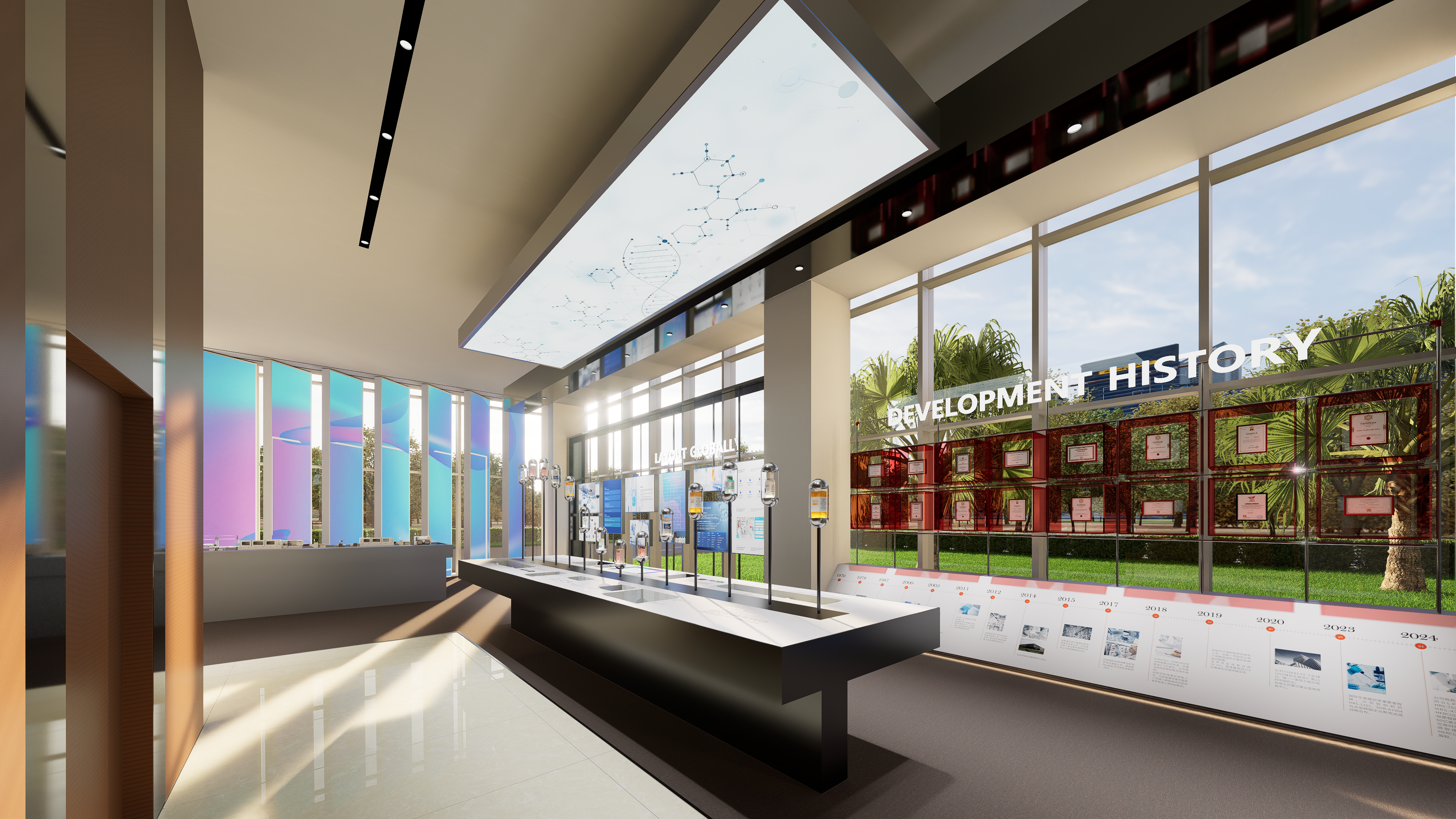 恒瑞医药企业展厅丨中国上海丨TAOTIETan-10