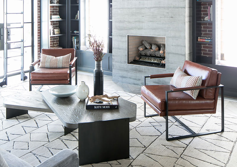 洛杉矶工业风家居，和谐黑白配-1