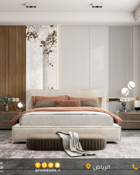 Modern Bedroom design in KSA