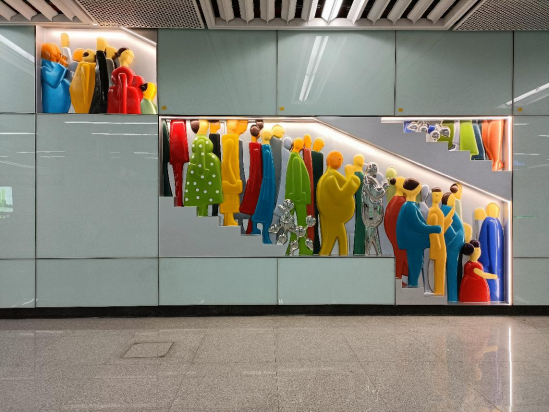 深圳地铁20号线公共艺术项目入选第四届中国设计大展-21