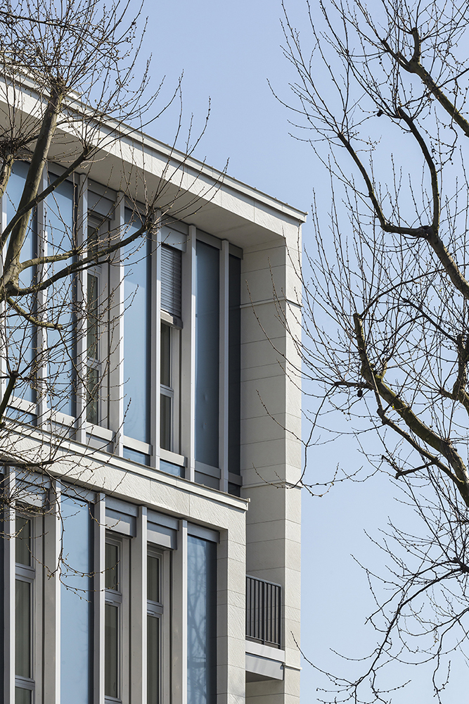 巴黎“蓝色屋顶”木结构住宅楼-12