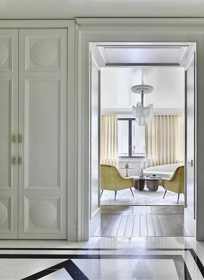 俄罗斯轻奢法式公寓设计丨俄罗斯莫斯科丨Katerina Lashmanova 设计工作室-27