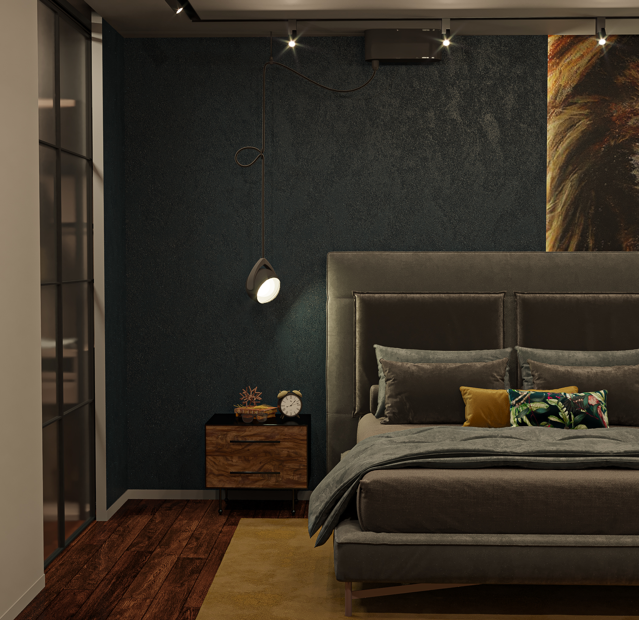 Loft 风格卧室设计-10