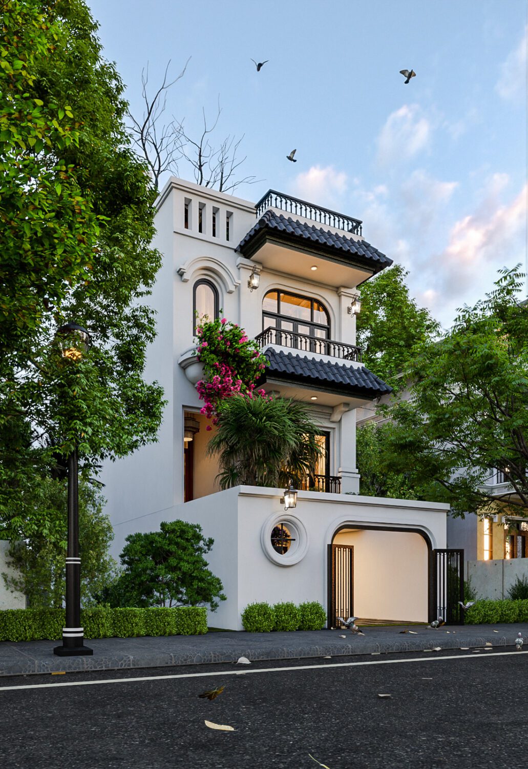 SketchUp房屋外部模型丨Duc Minh-5