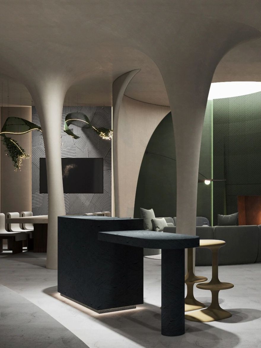 萨铂涂料展厅设计-12