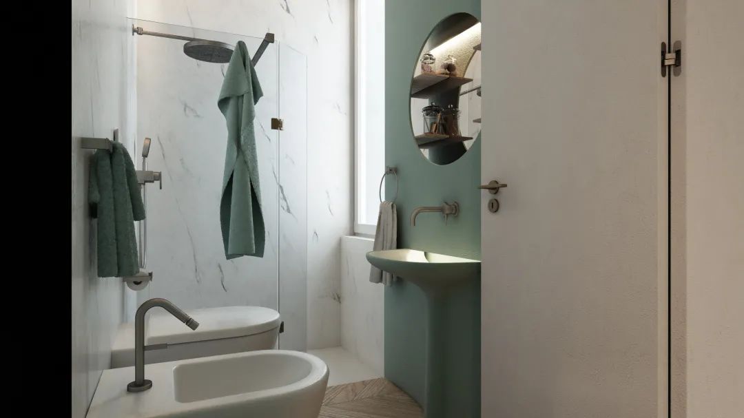 意大利伦巴第湖景大平层丨当地知名设计团队-27