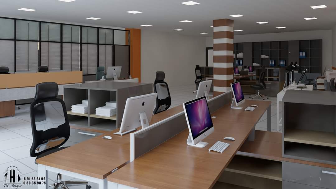 Amenagement des Bureaux de l'entreprise Vision Confort-2