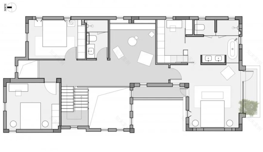 南京313㎡简约豪宅丨中国南京丨云行空间设计-92