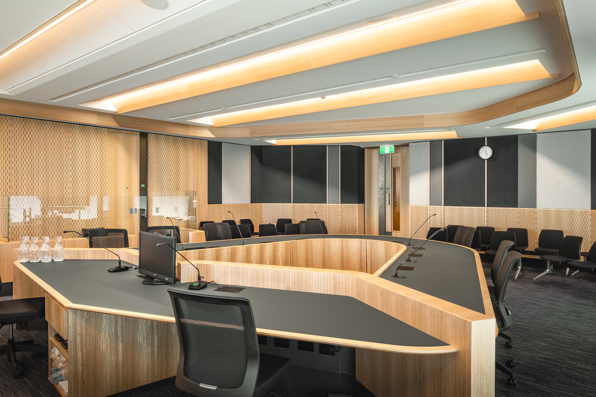 克赖斯特彻奇司法和紧急事务管理园区,新西兰 / Warren and Mahony + Cox Architecture +WSP Group-74