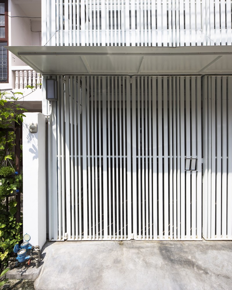 曼谷 80 年代联排别墅翻新 打造开放式高隐私家居-68