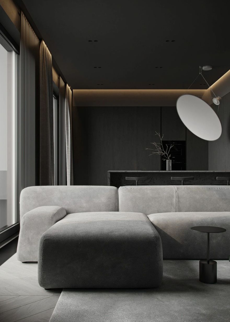 极简主义公寓设计丨白俄罗斯丨One Tone Architects-18