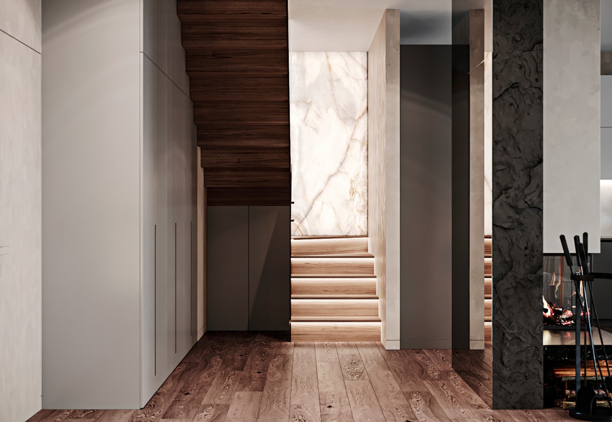 117㎡公寓 捕捉质朴的优雅-7