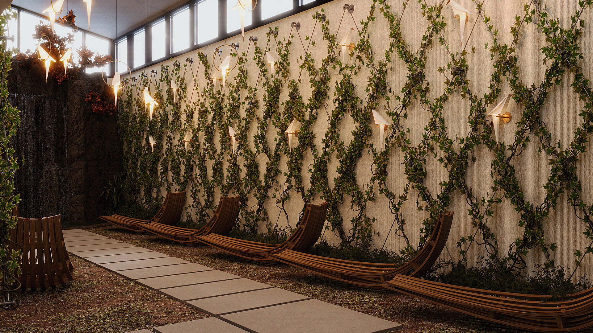 室内泳池及花园区域设计丨亚美尼亚丨Vana Setrakian-14