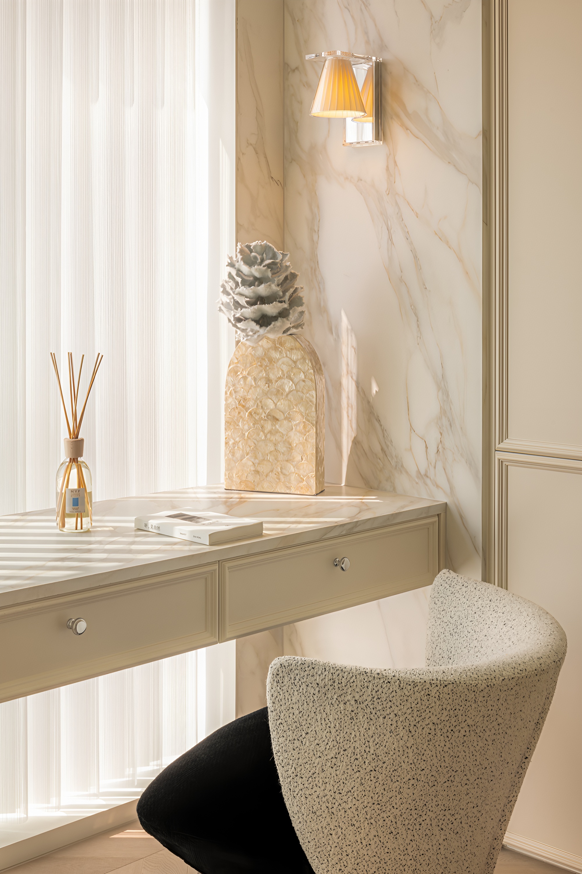 浪漫鎏金,方寸间纳四时湖景丨原想设计-38