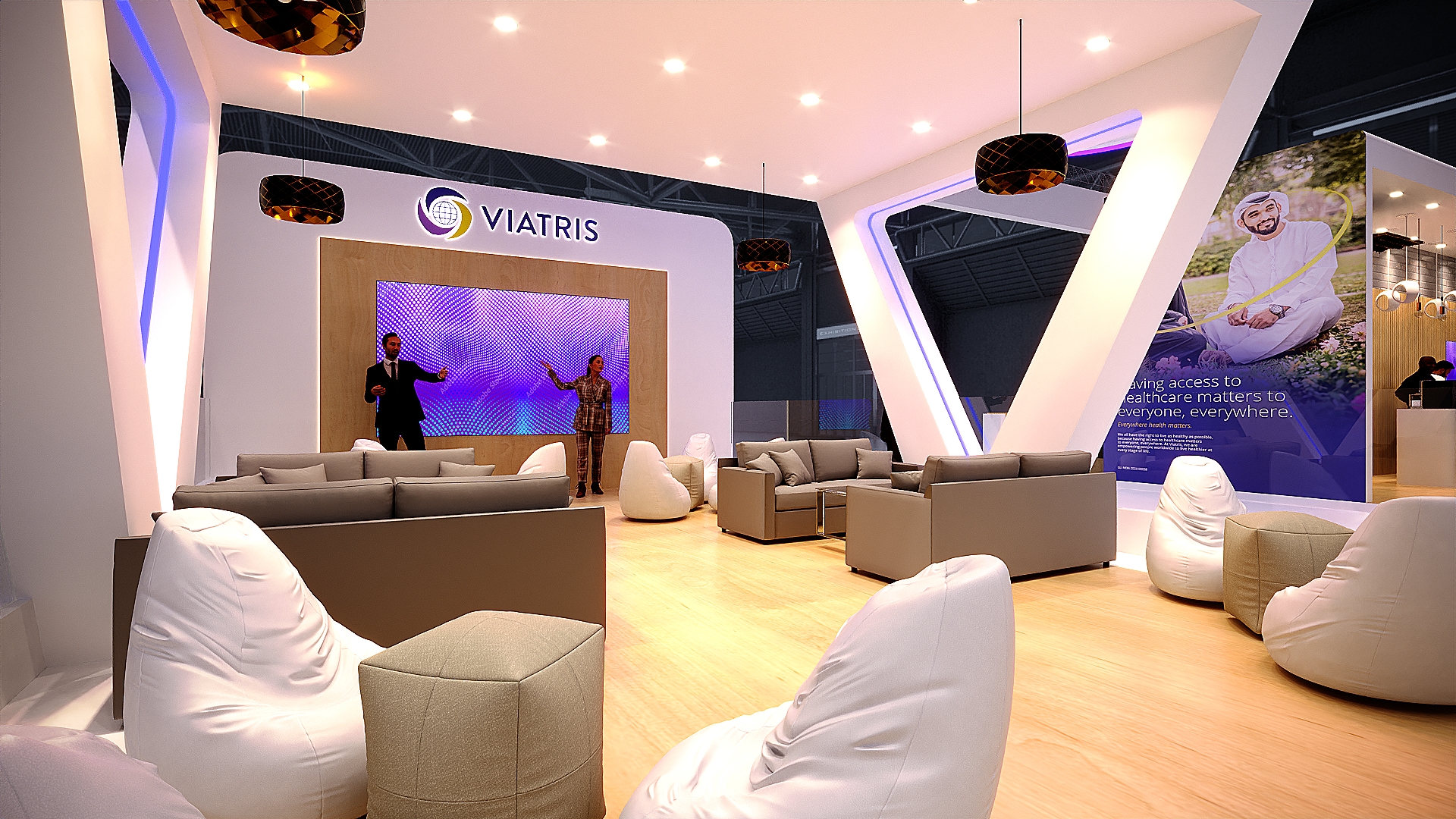 VIATRIS EXHIBITION STAND DESIGN- DUPHAT 2025-8