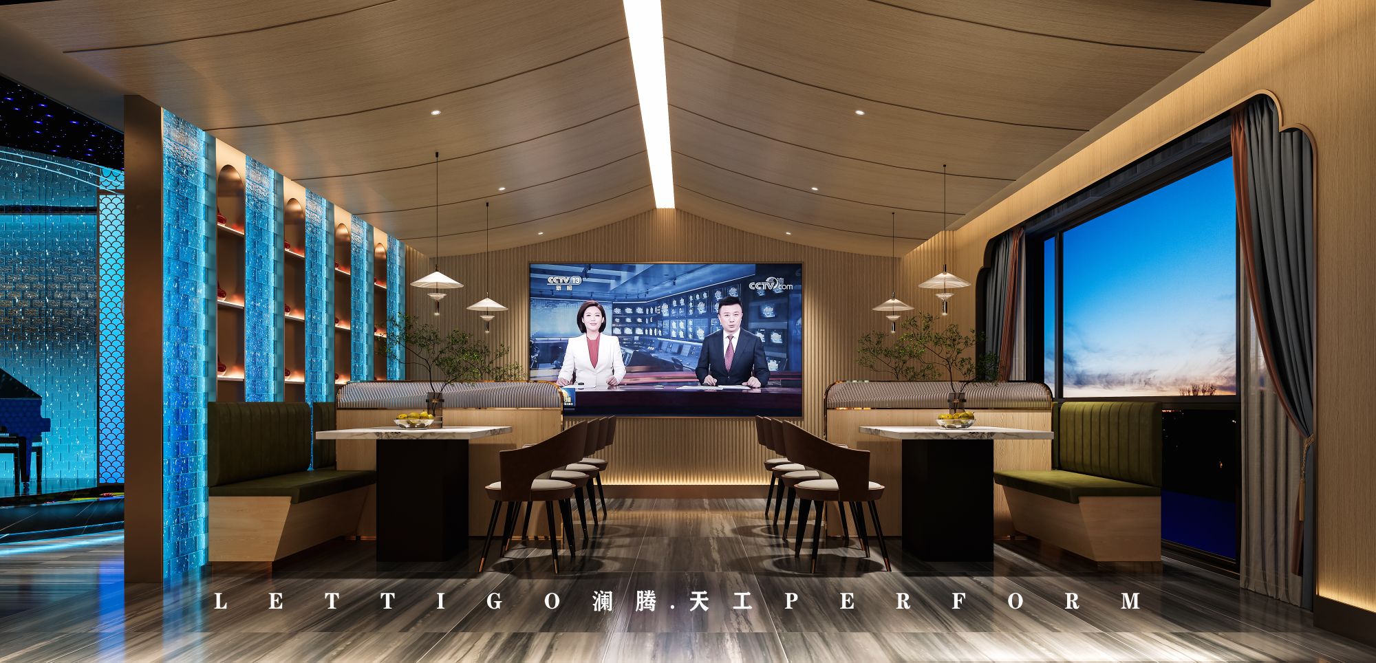 现代中式|足浴会所|SPA养生馆-9