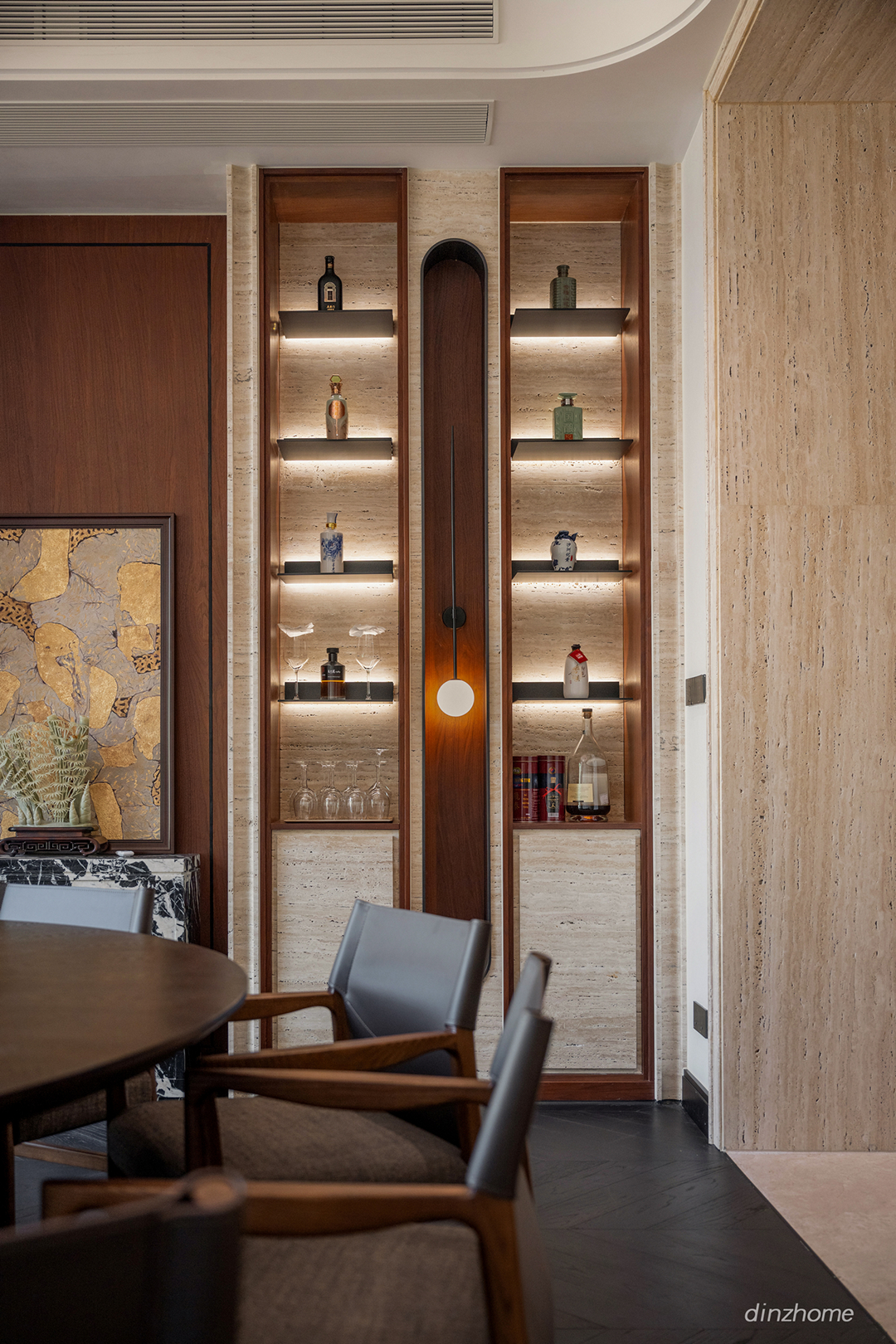 锦艺设计｜看这个家如何平衡现代与复古-25