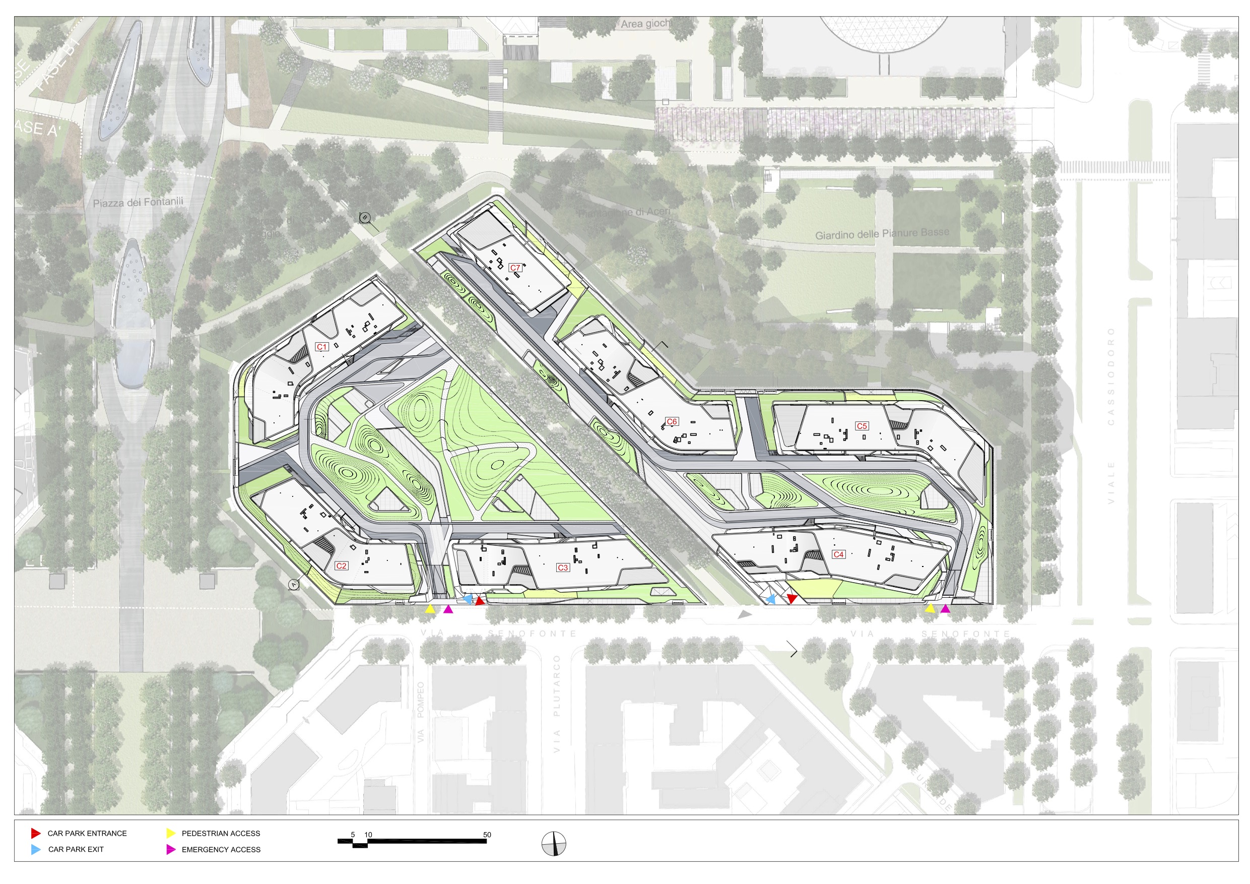米兰城市生活住宅综合体-70