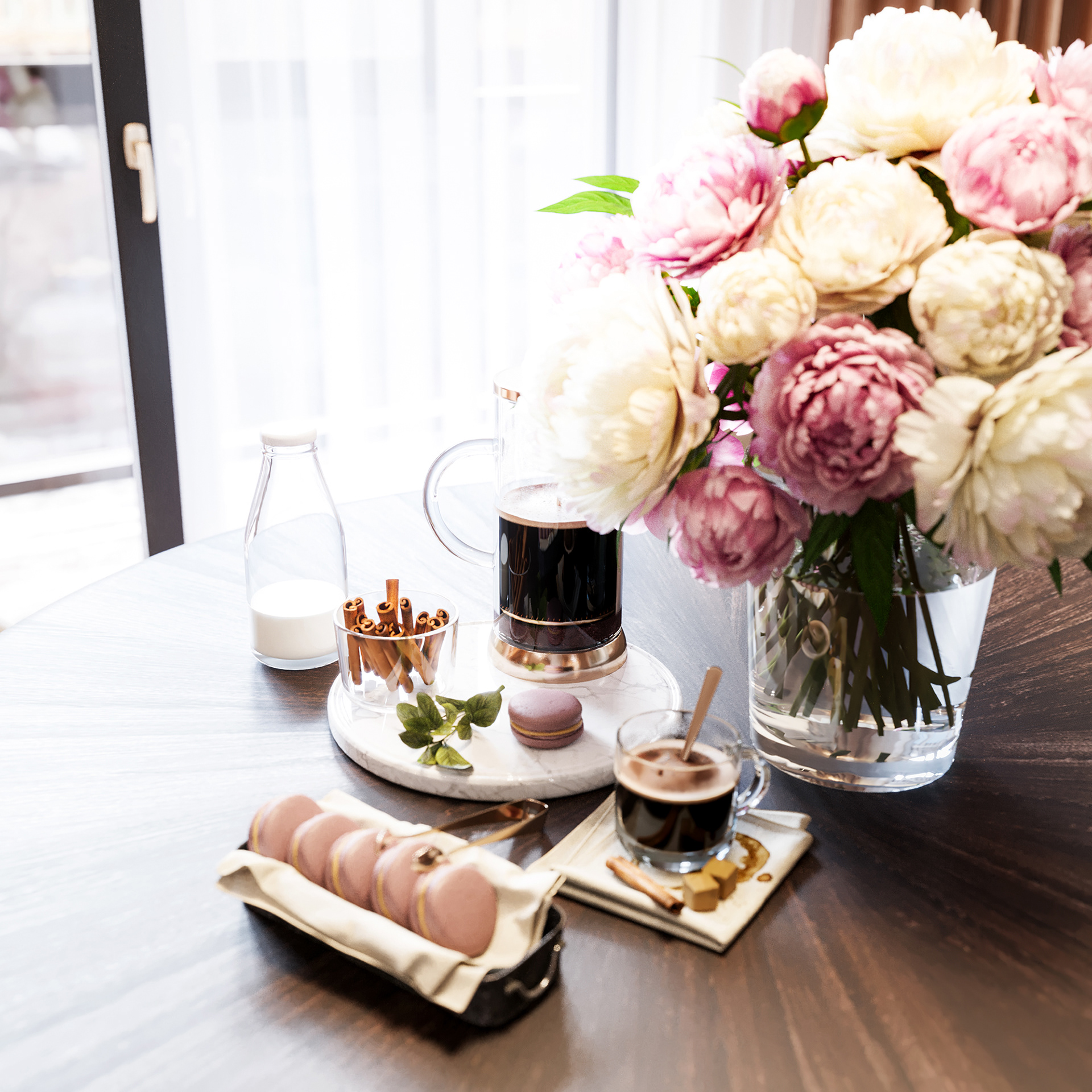 ЖК Grand DeLu·e 客厅丨俄罗斯莫斯科丨Red robot design-20