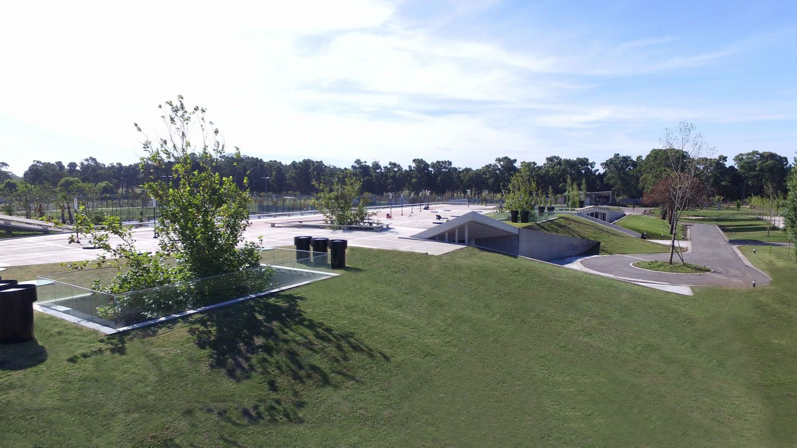 融合景观的圣克拉拉公园 Pavilion in Parque Santa Clara-14