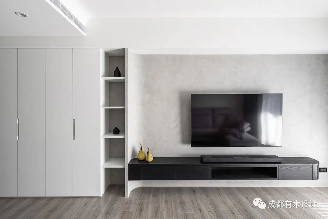 黑白灰现代极简亲子宅丨早见-18