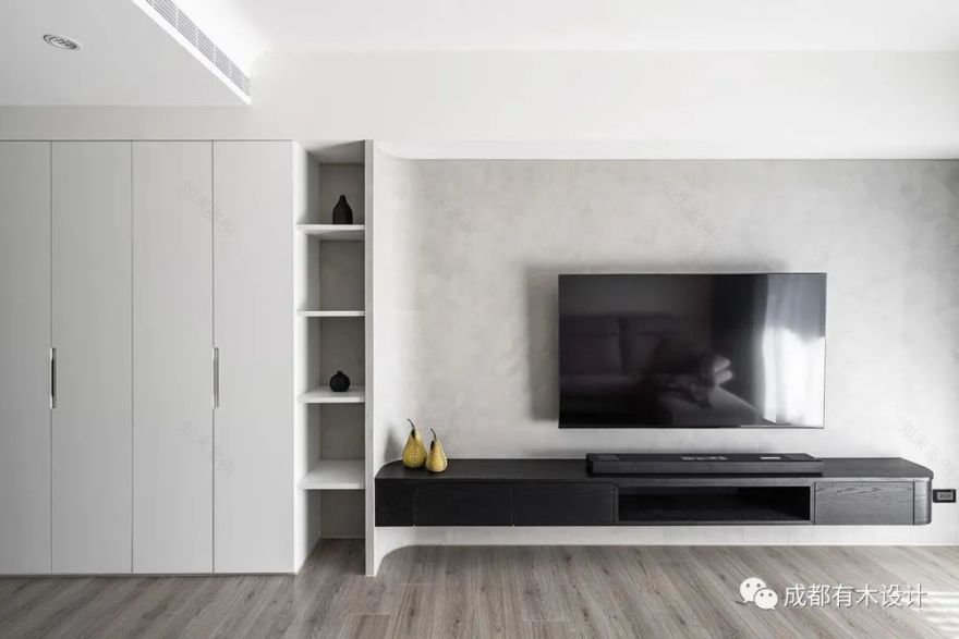 黑白灰现代极简亲子宅丨早见-18