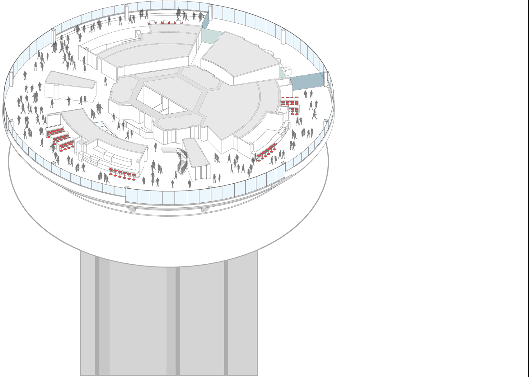 多伦多 CN 塔重建 | 灵活空间与教育体验的完美结合-42