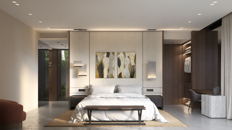 巴厘岛乌布热带森林景观别墅丨印度尼西亚巴厘-25