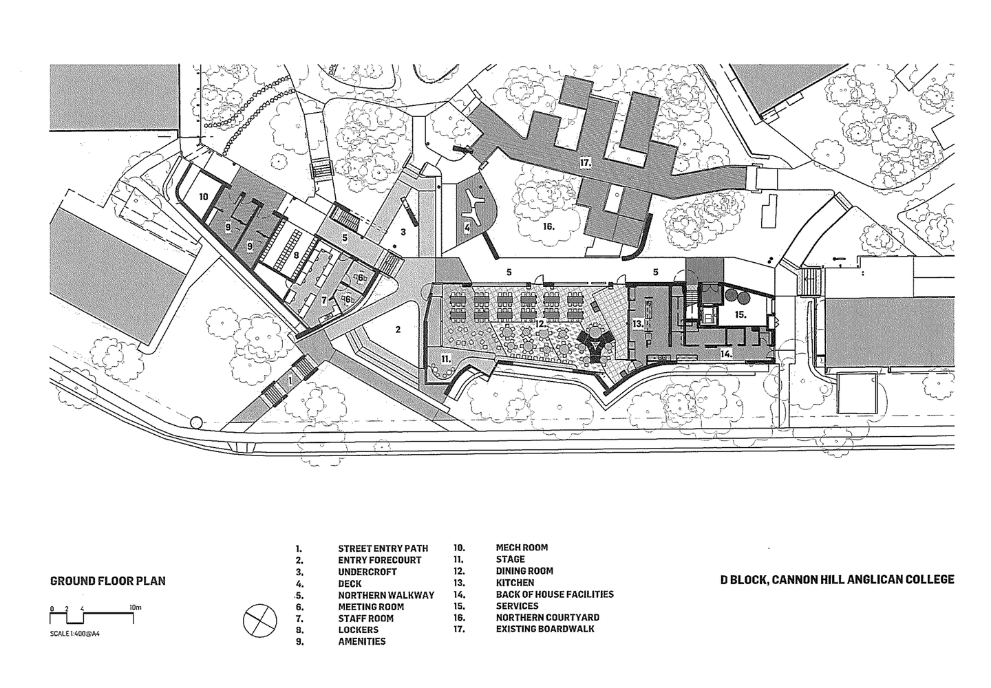 Cannon Hill Anglican College D Block | 融入自然的灵活学习空间-18