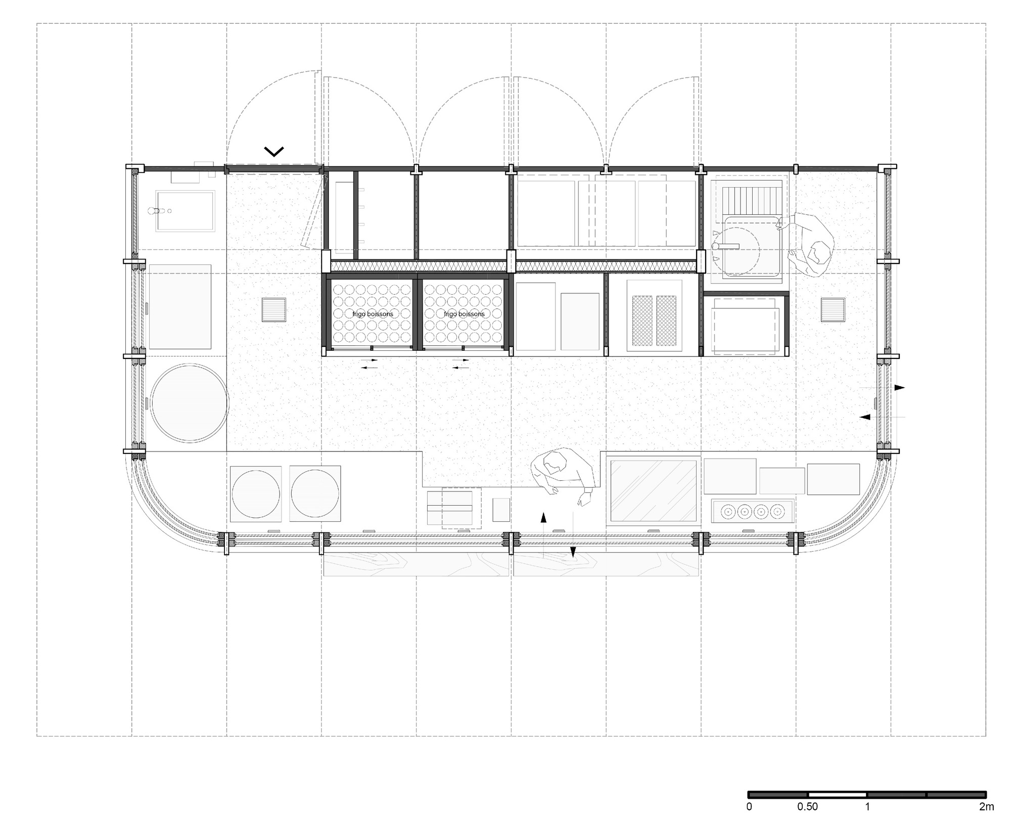 Kiosk Eiffel 食品亭丨法国巴黎丨Franklin Azzi Architecture-10