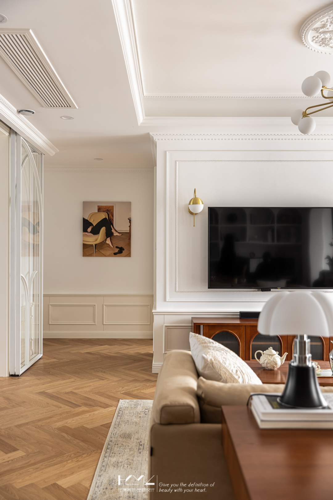 南京大名城紫金九号法式浪漫住宅设计丨中国南京丨花漾美作·空间设计-44