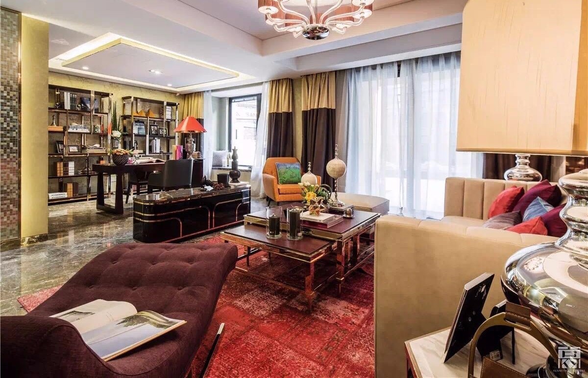 240㎡南京五矿样板房设计  高文安设计公司-21