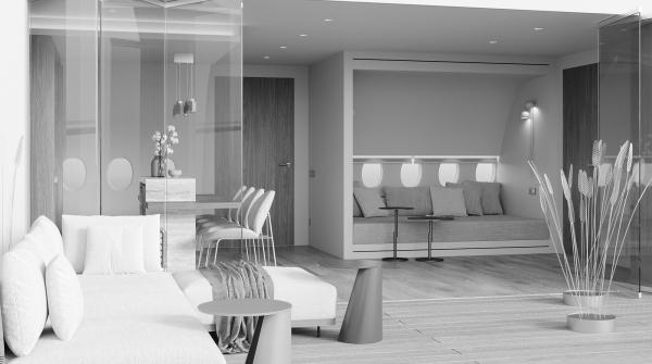 飞机里的别墅（飞机豪华酒店）丨印度丨Geometrium-60