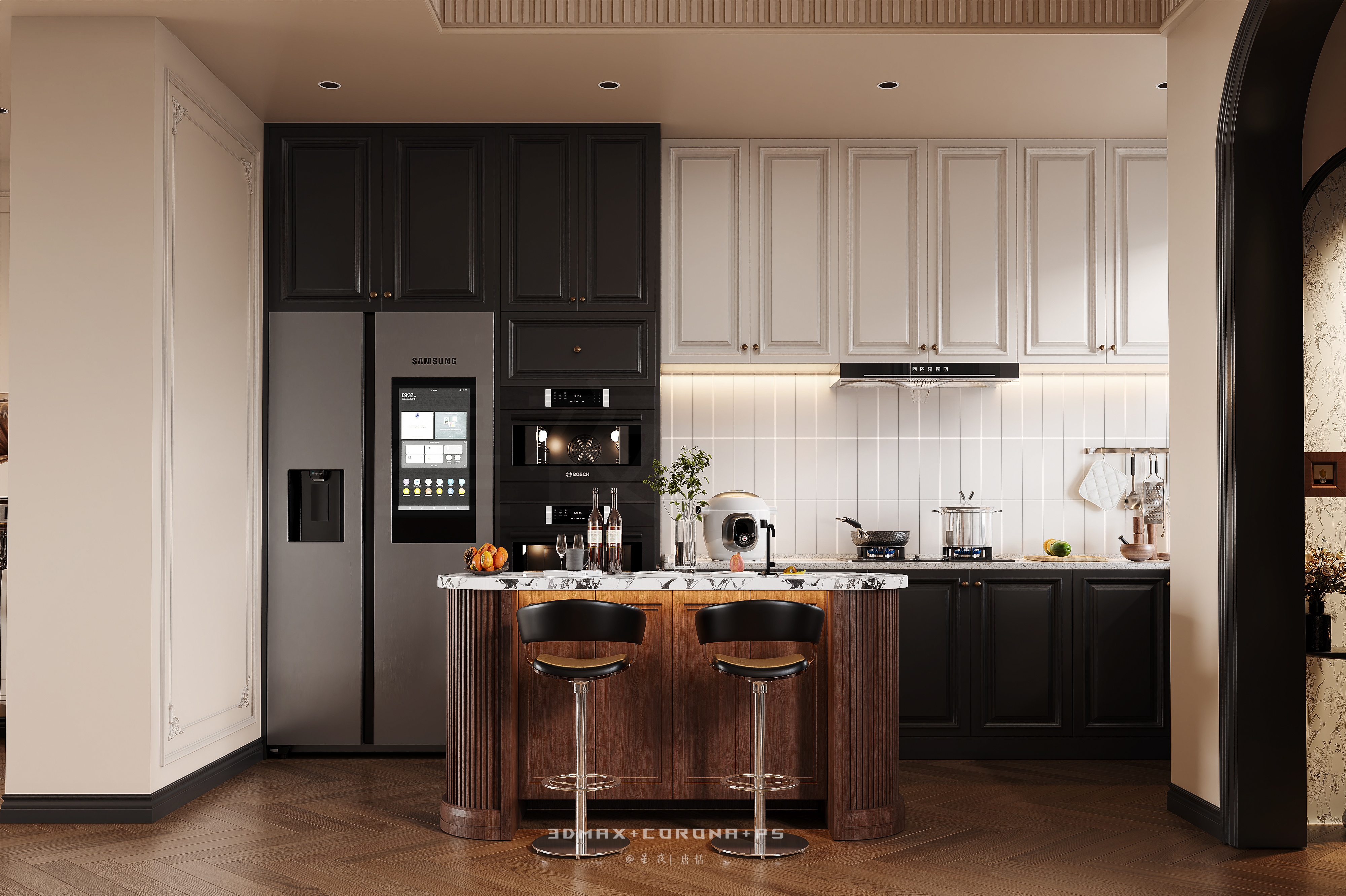 『复古韵 奶油调』 空间的高阶温柔表达-4