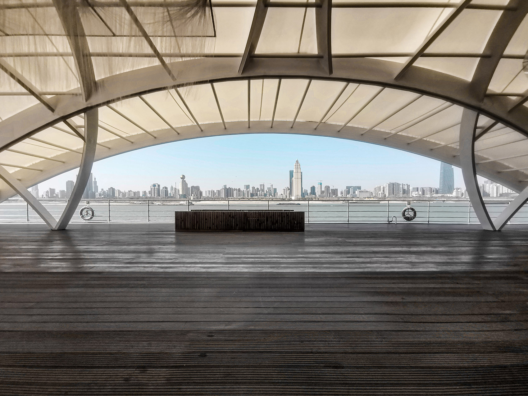 武汉长江婚宴型游船丨中国武汉丨华中科技大学建规学院+青·微舍工作室-17