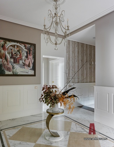 家庭住宅室内设计（靠近沙皇村的两层古典风格别墅）丨俄罗斯圣彼得堡丨TaupeHOME工作室（娜塔莉亚·谢苗诺娃领导）-7