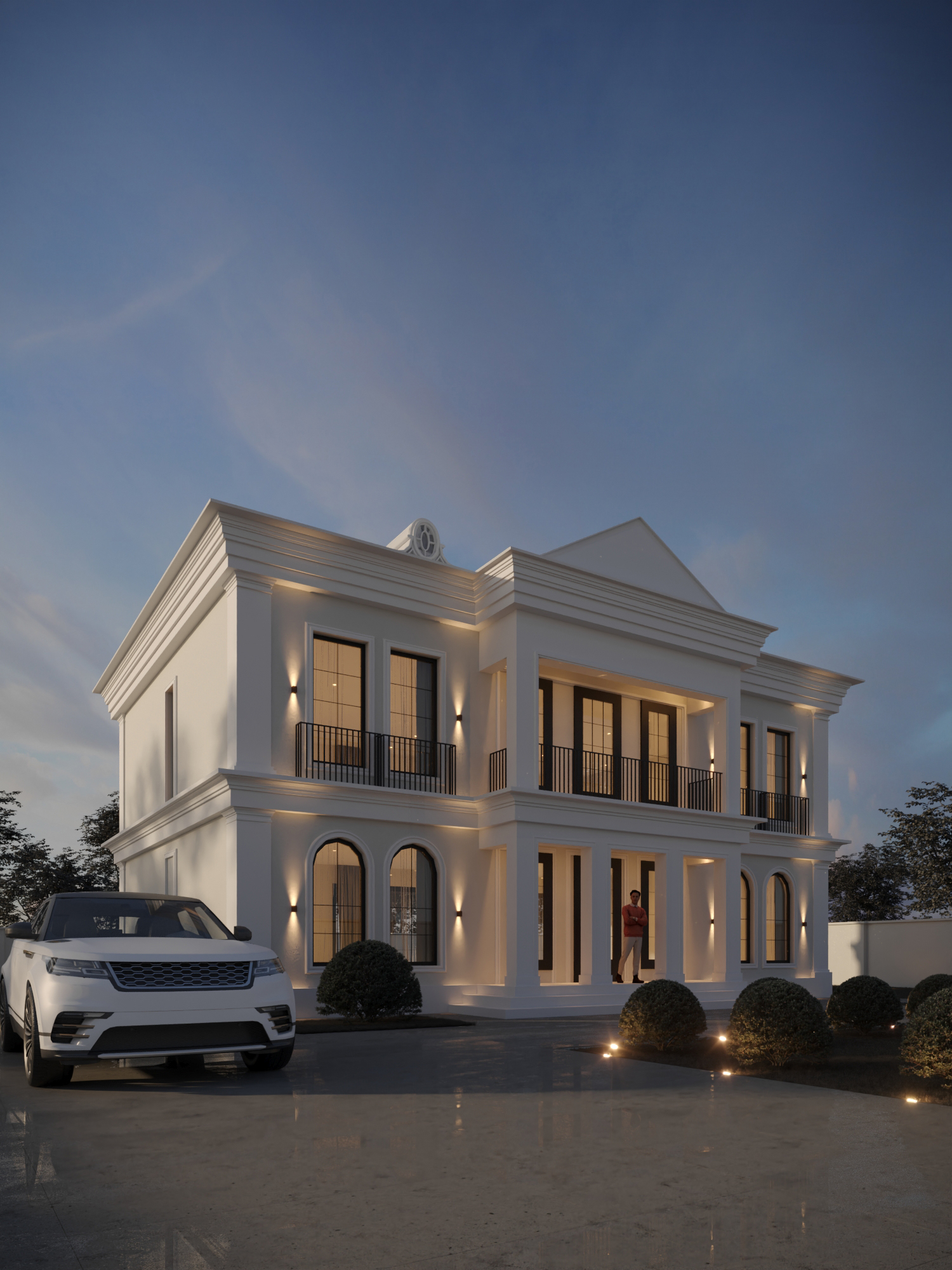 Exterior Design: 2 Storey Villa-1