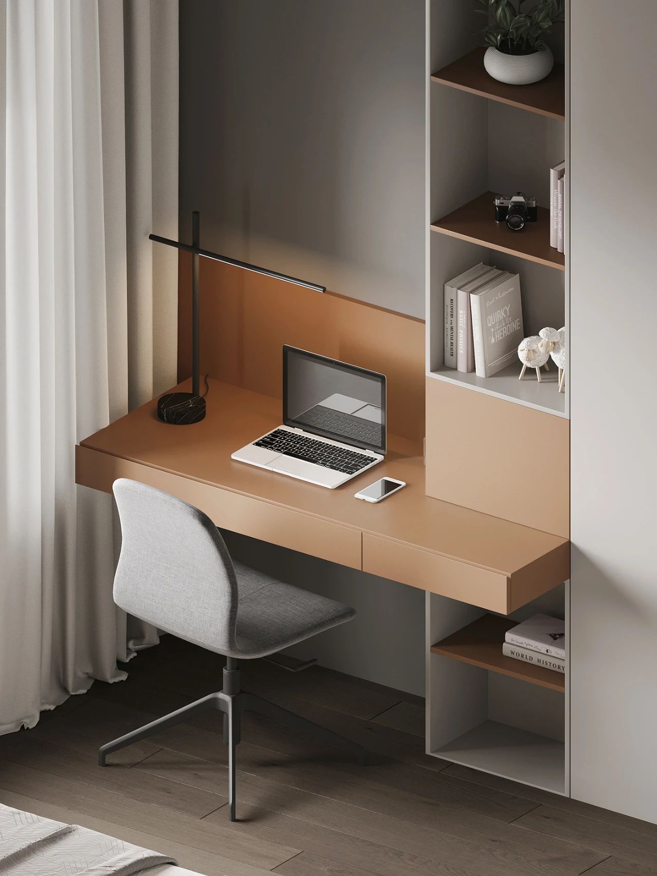 现代简约北欧风家居空间设计丨俄罗斯丨Aspecta Studio-53