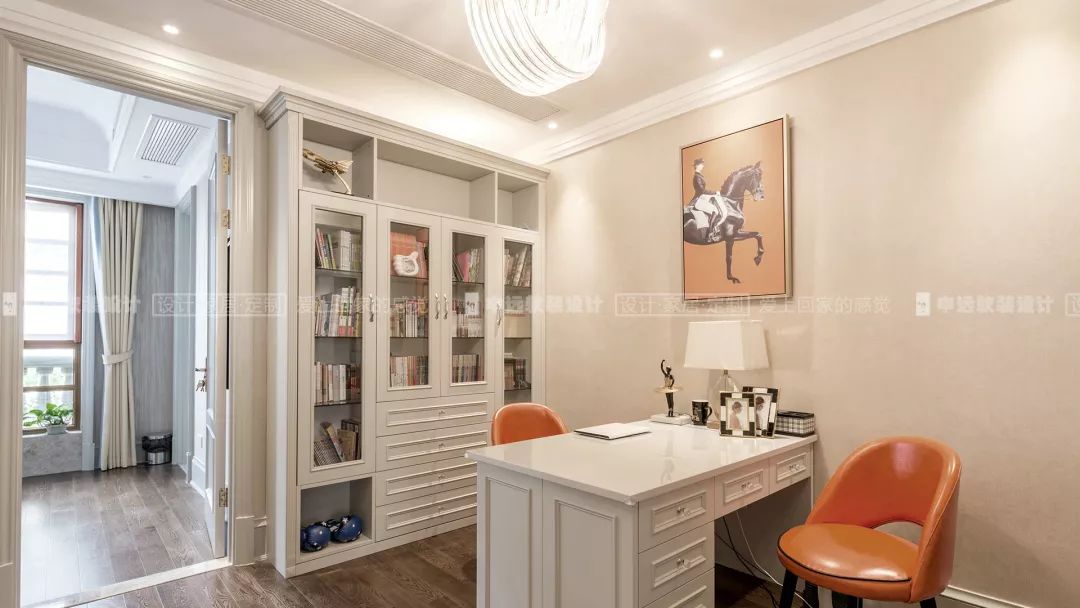 【申远软装百套实景案例】大华伊斐墅 300㎡ 现代轻奢-27