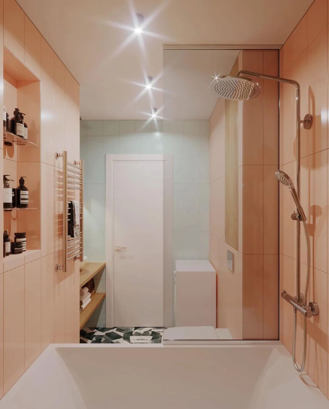 43㎡浪漫色彩小宅丨Ivanova-37