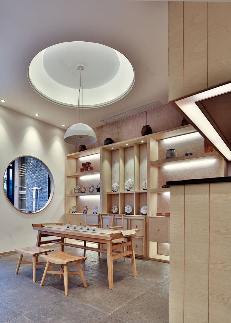 南昌“栖茶会所” | 闹市中的清寂美境-5