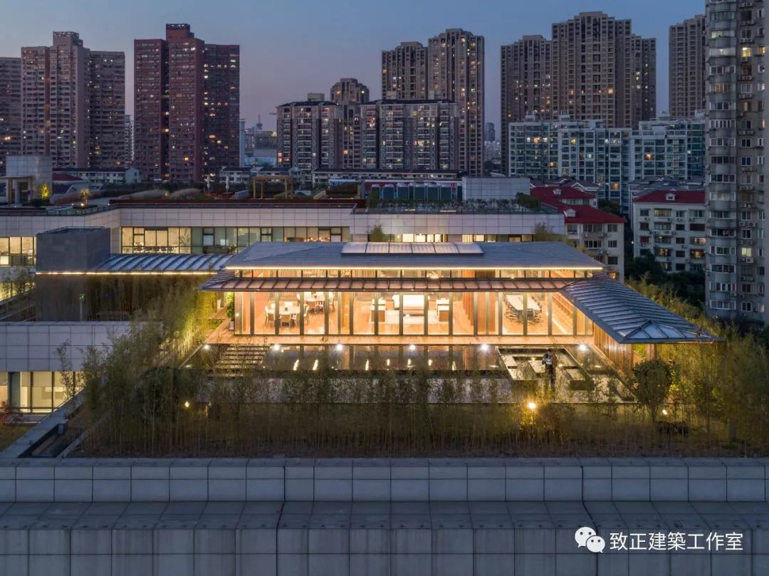 上海屋上三间 | 融于自然的轻钢结构会务空间-20