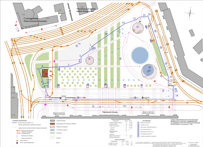 莫斯科巴维列茨卡亚广场地下购物中心及广场美化项目丨俄罗斯莫斯科丨“莫斯科项目2”研究所,Buromoscow公司-17