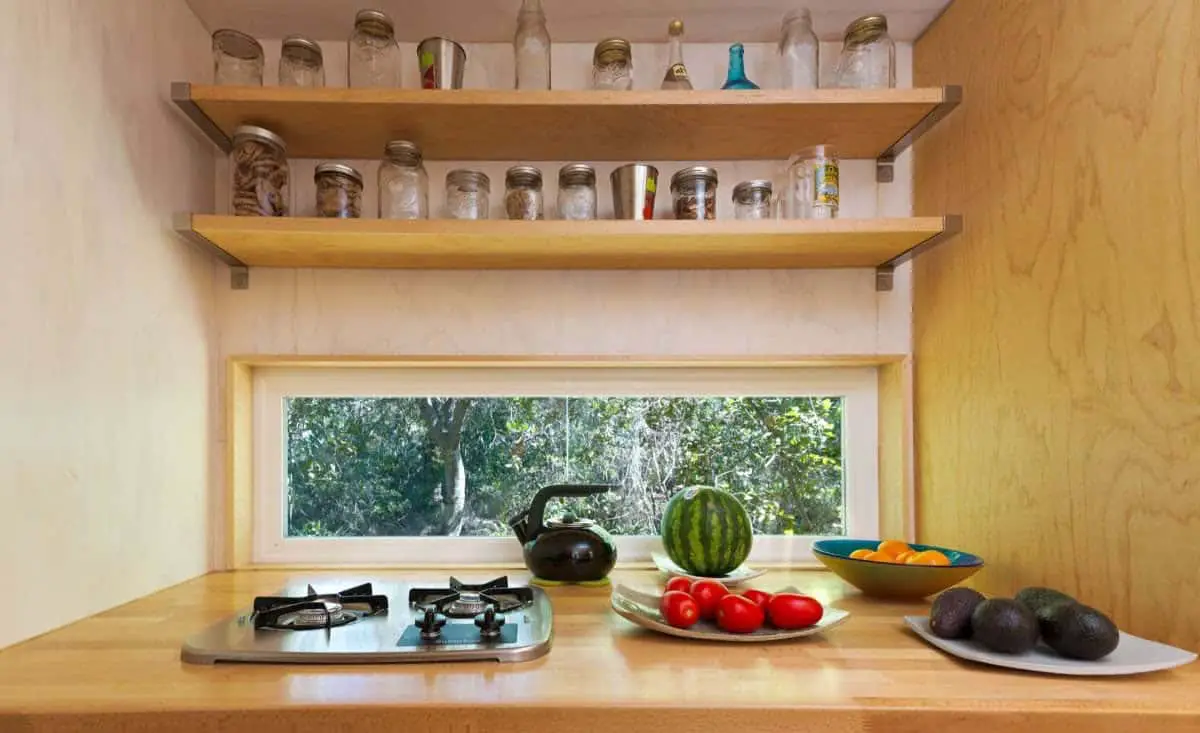 加州 Ojai 迷你木屋，13m²的自给自足舒适空间-13