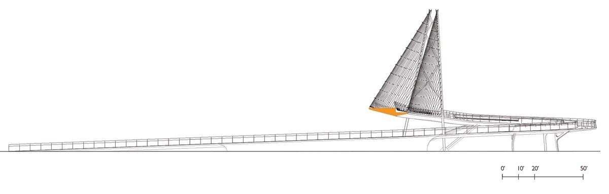 帕洛阿尔托的新 Adobe 溪行人和自行车桥-30