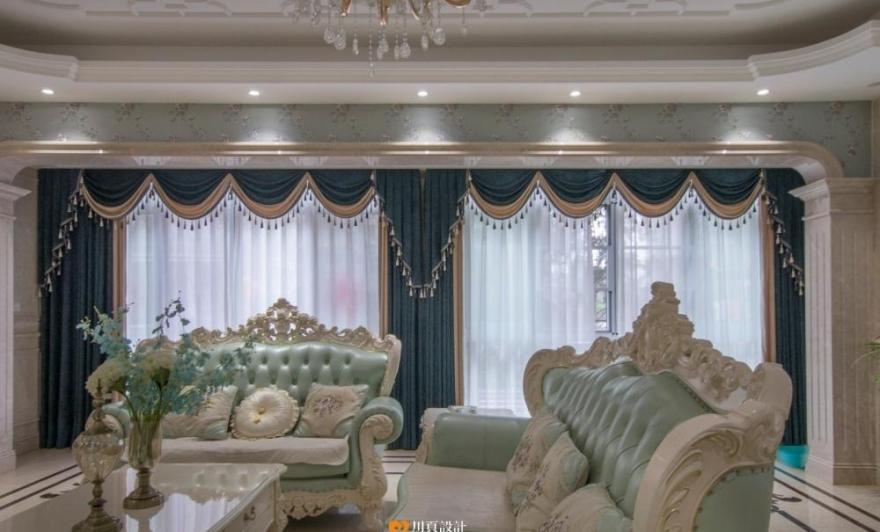 现代奢华欧式家居,演绎清雅贵气之美-18