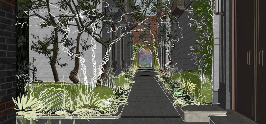 海派花境的几何抒情诗  ——华润南房士林润园，以花境重译中西交融的时光诗篇-42